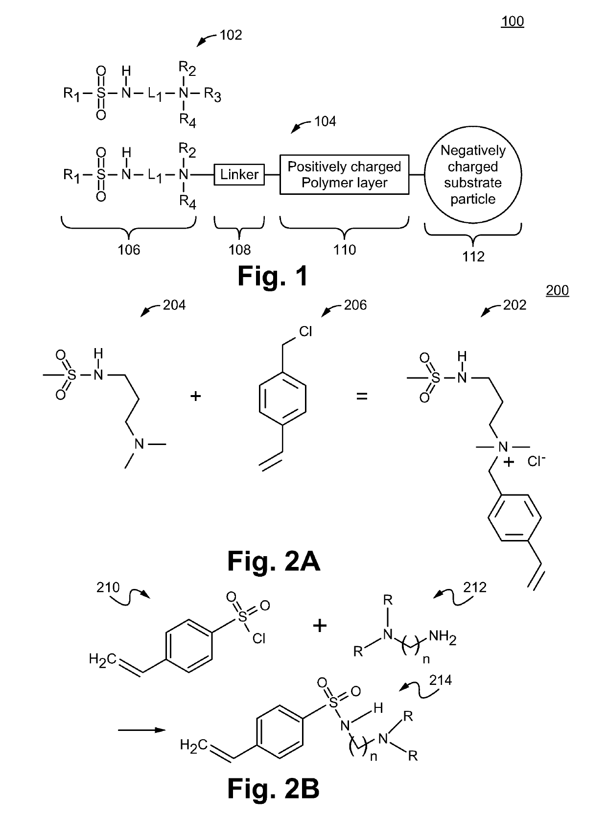 Sulfonamide based anion exchange resins