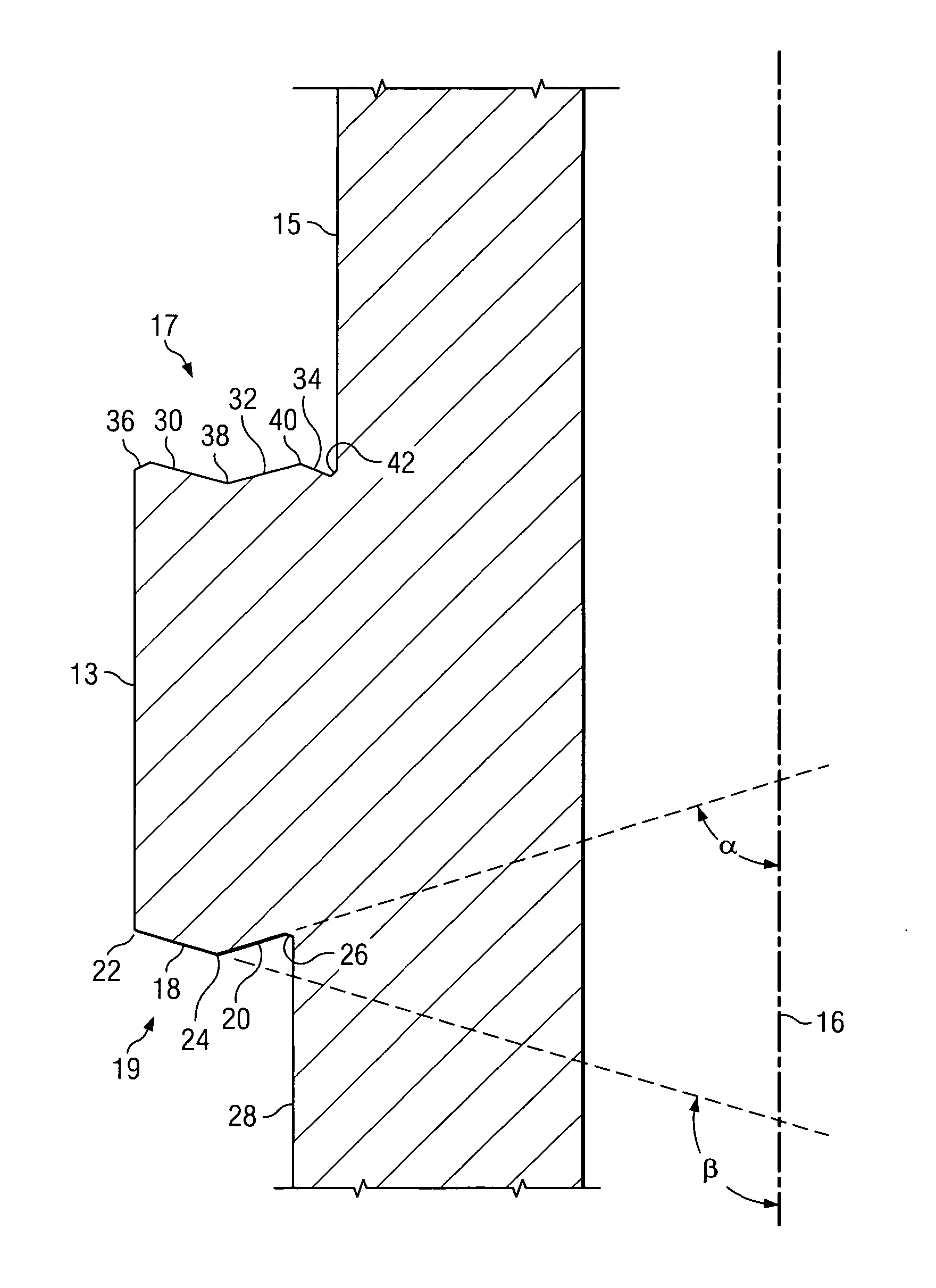 Thread form for tubular connections