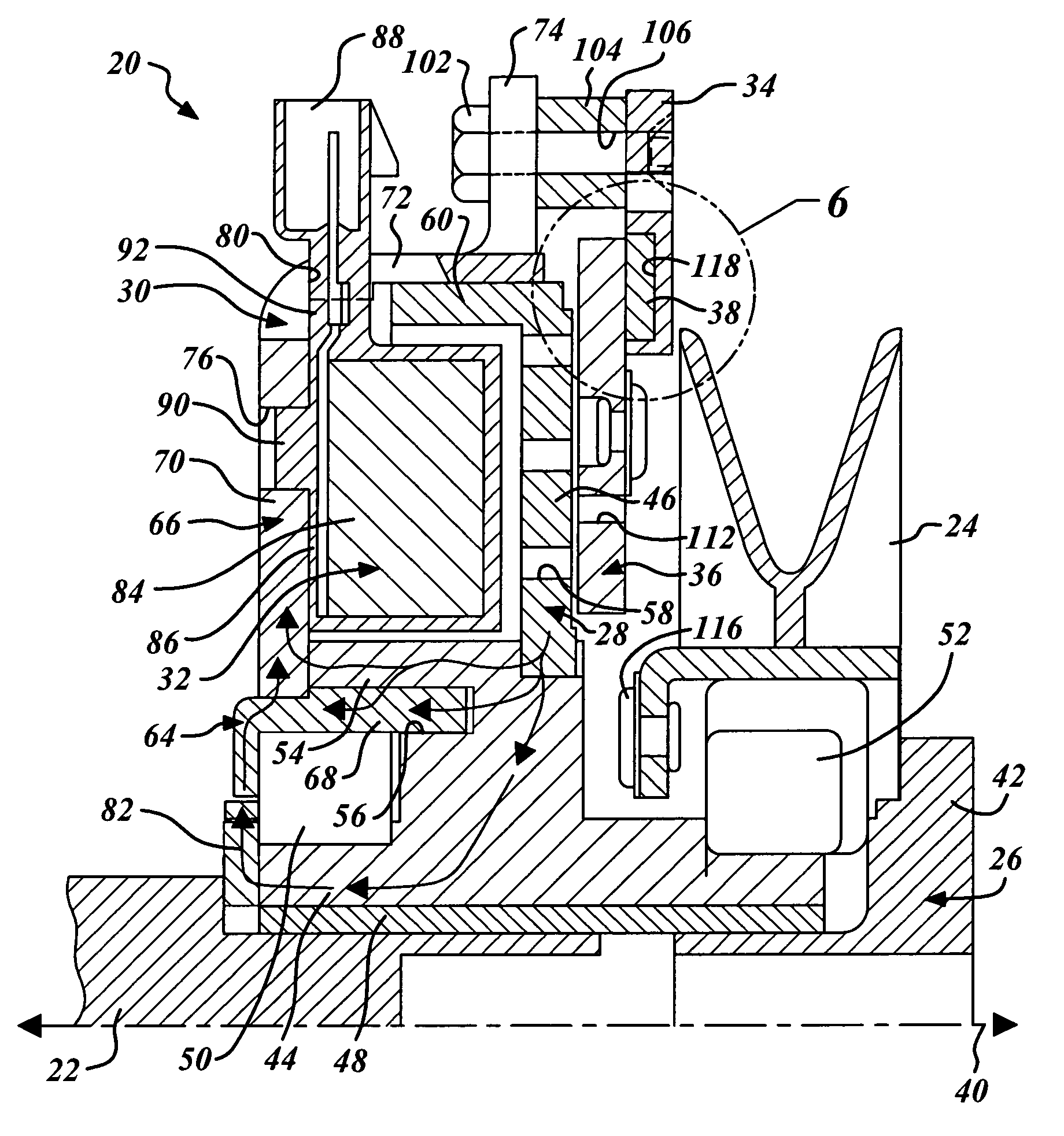 Rotational coupling device