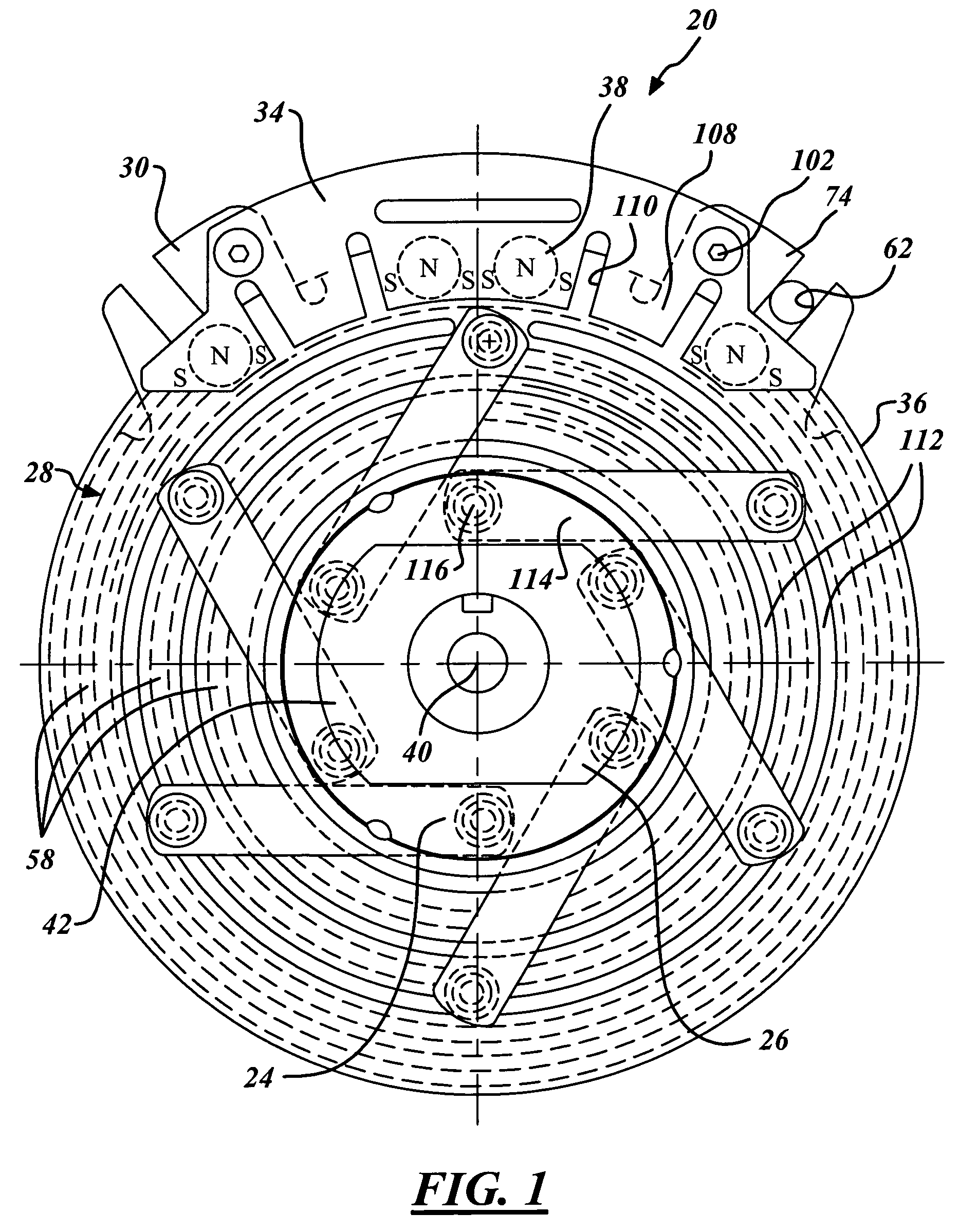 Rotational coupling device