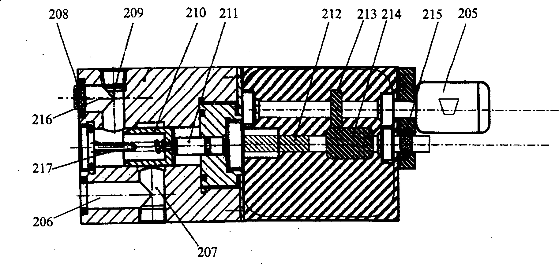 Automatic turning system of cooking machine and cooking machine