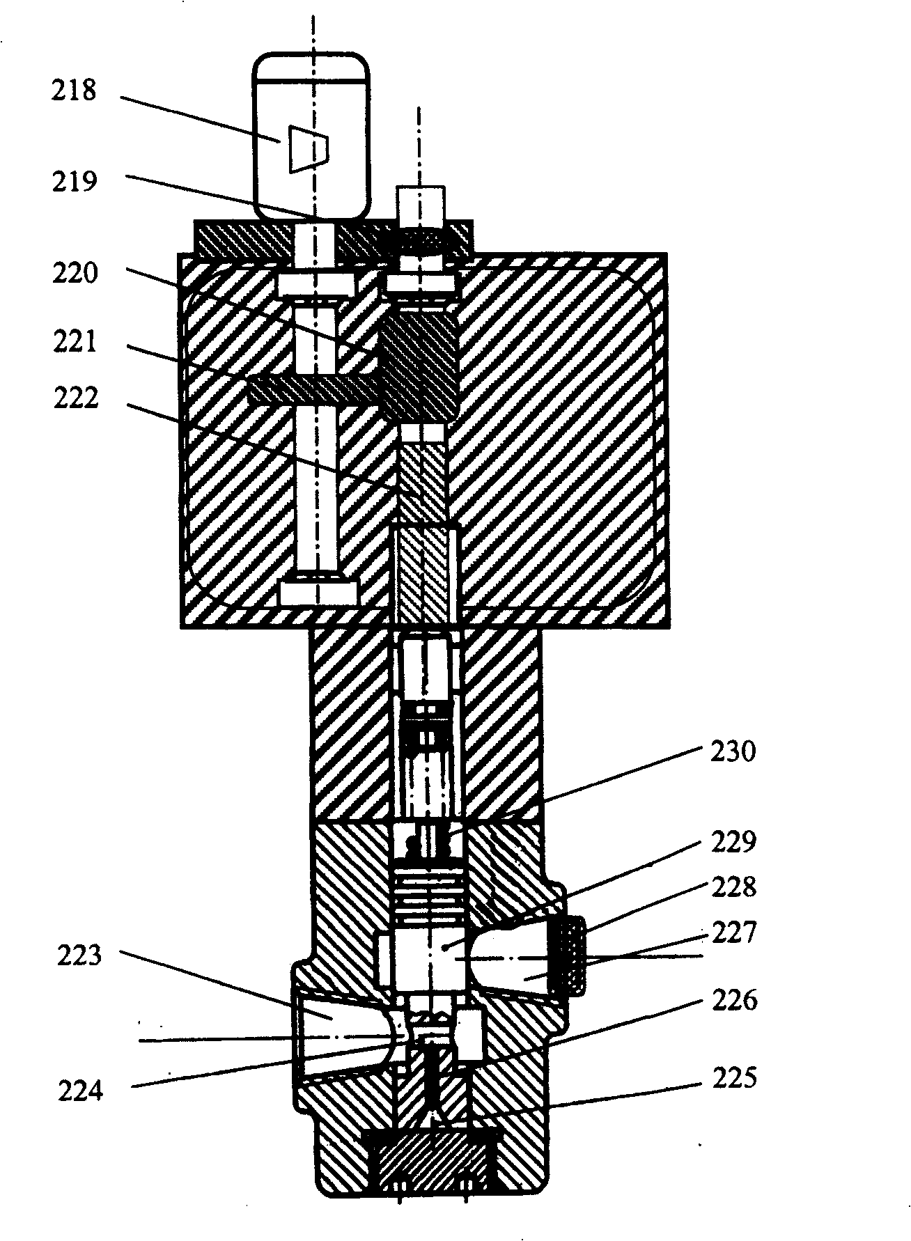 Automatic turning system of cooking machine and cooking machine