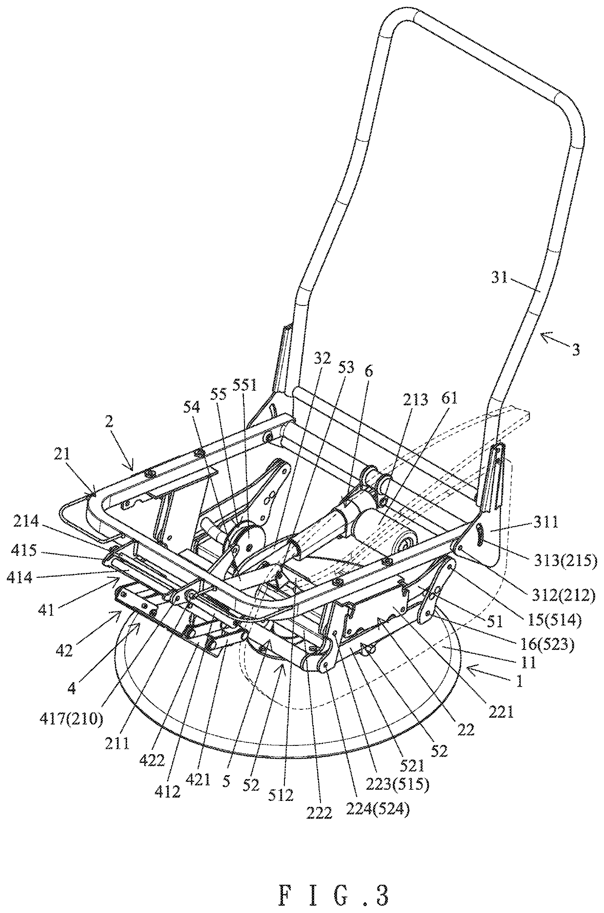 Electric-assisted leisure lifting recliner