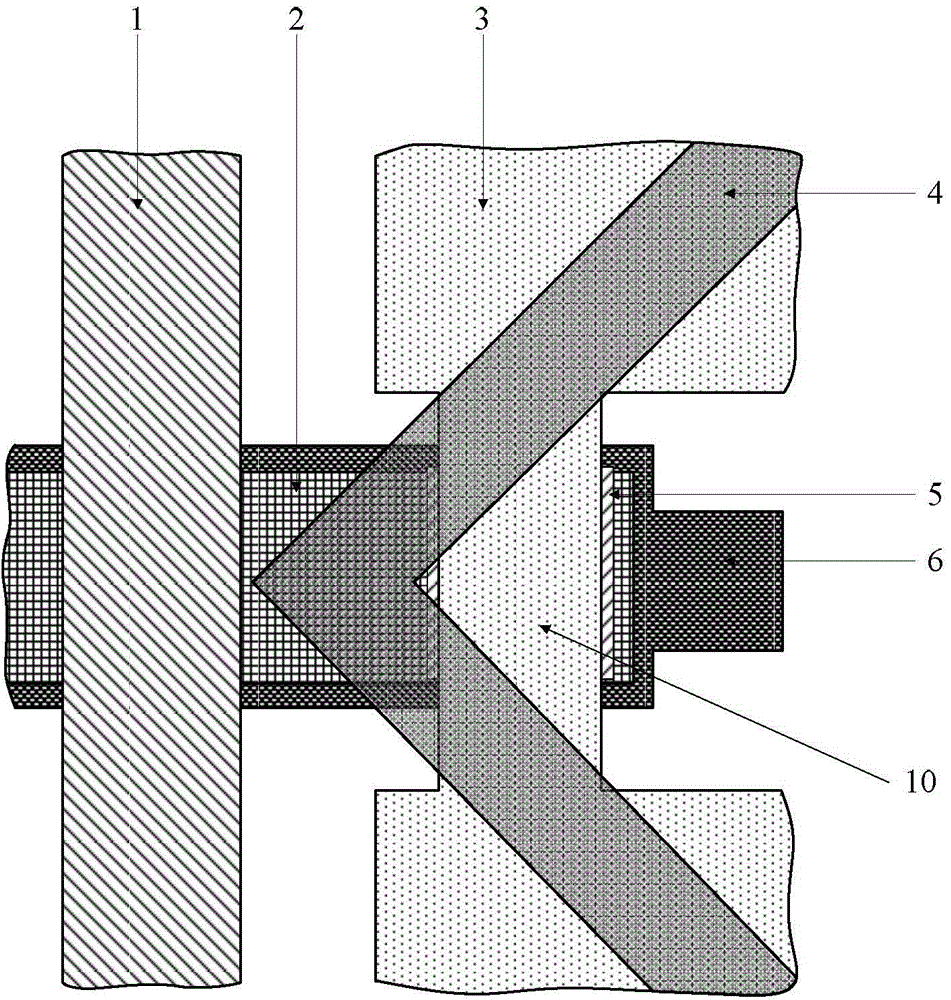 Pixel structure, array substrate and liquid crystal display device