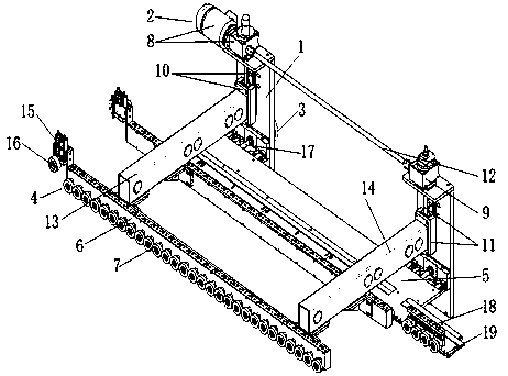 Board conveying device