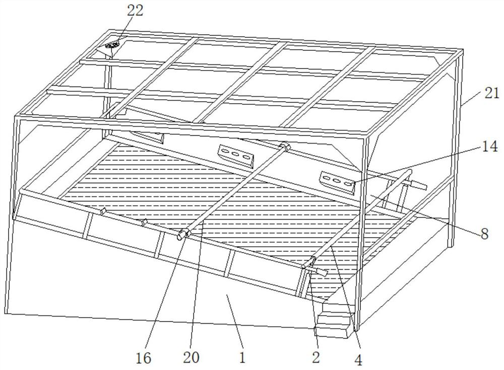 An indoor virtual ski equipment with stereo surround sound effect and protective device