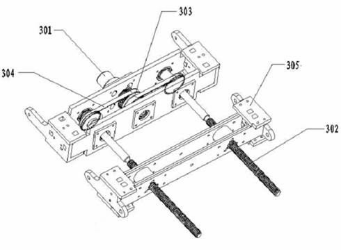 Electric shear type lifting platform