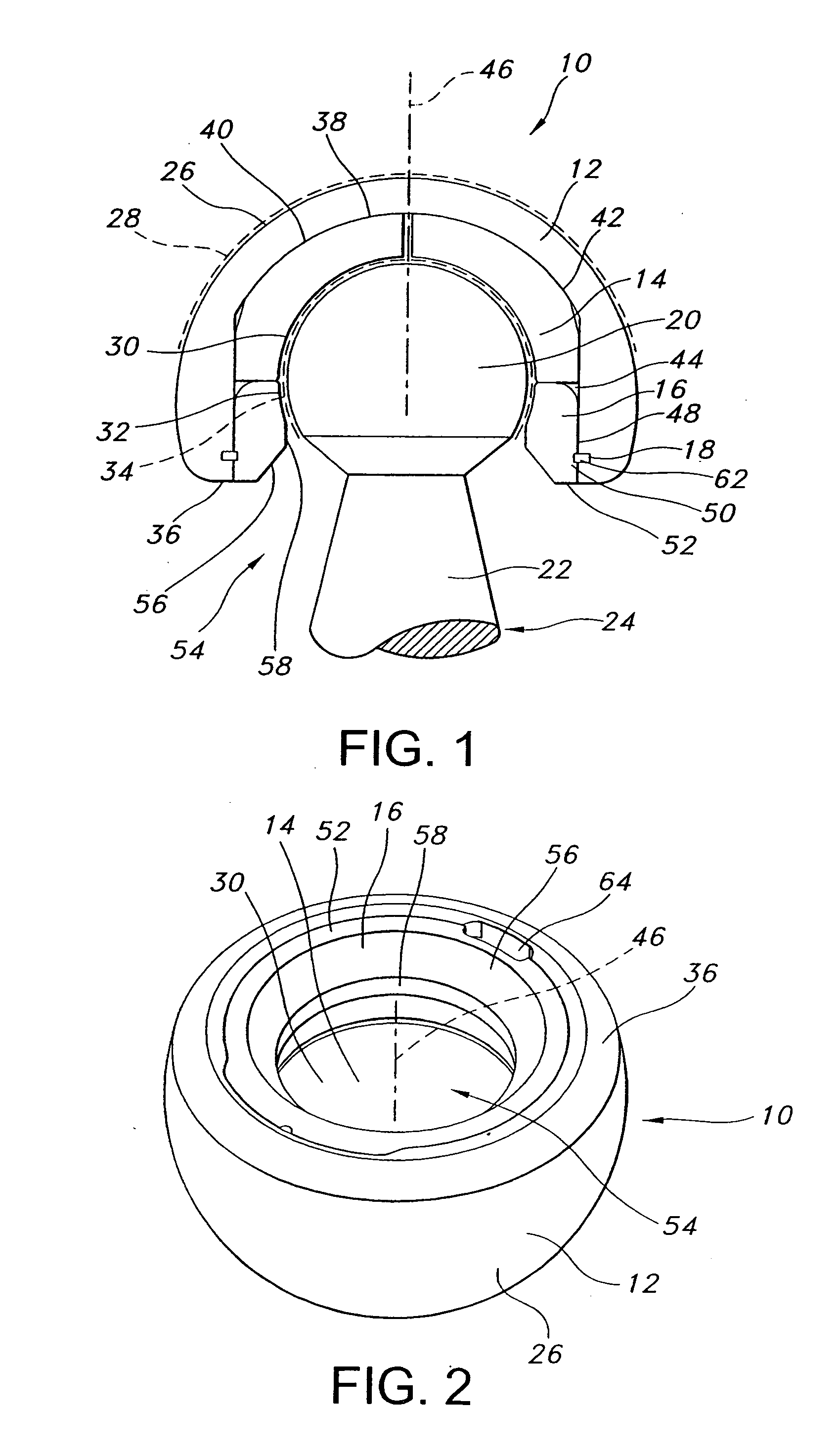 Hip prostheses