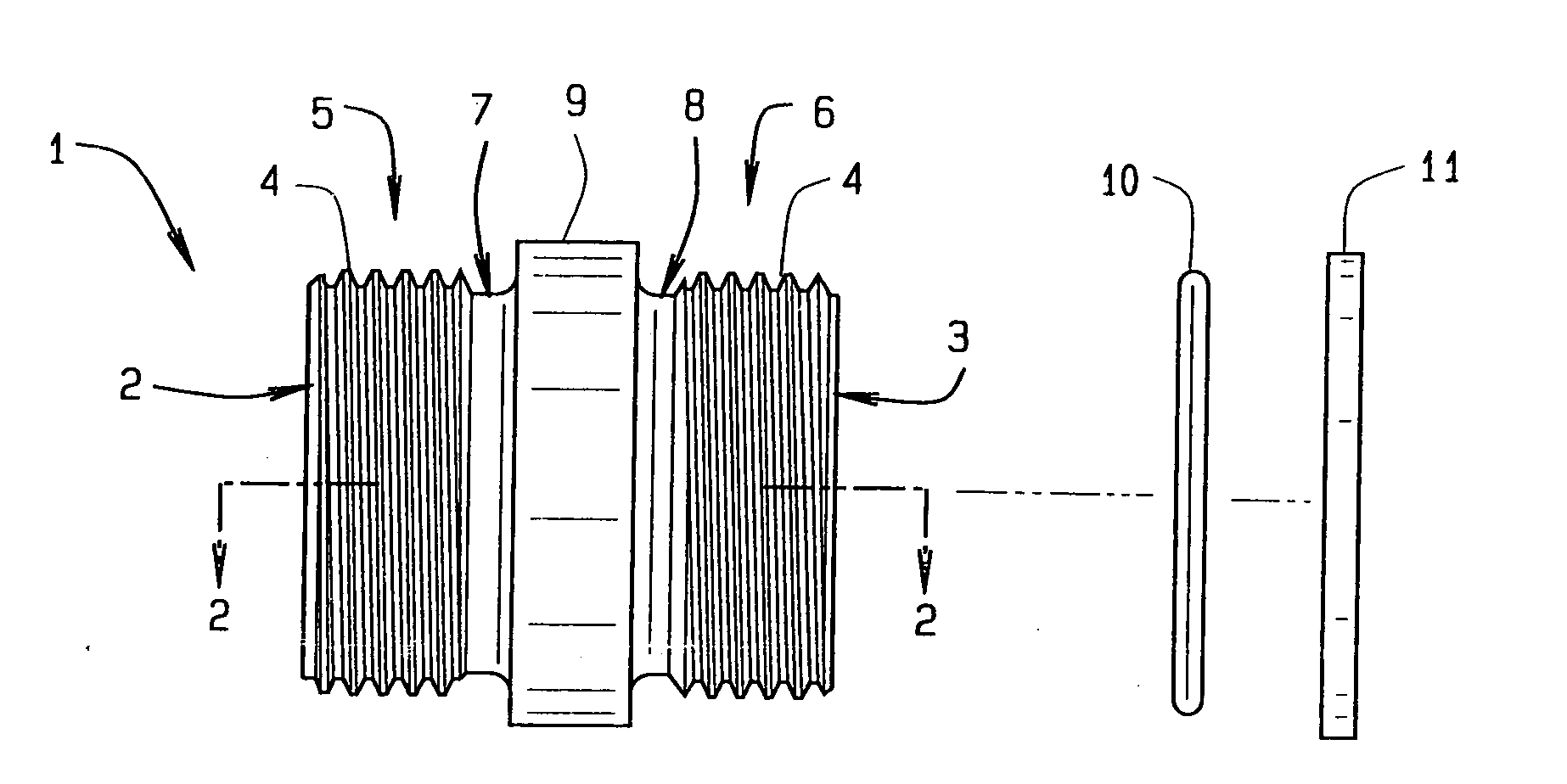 Threaded adaptor