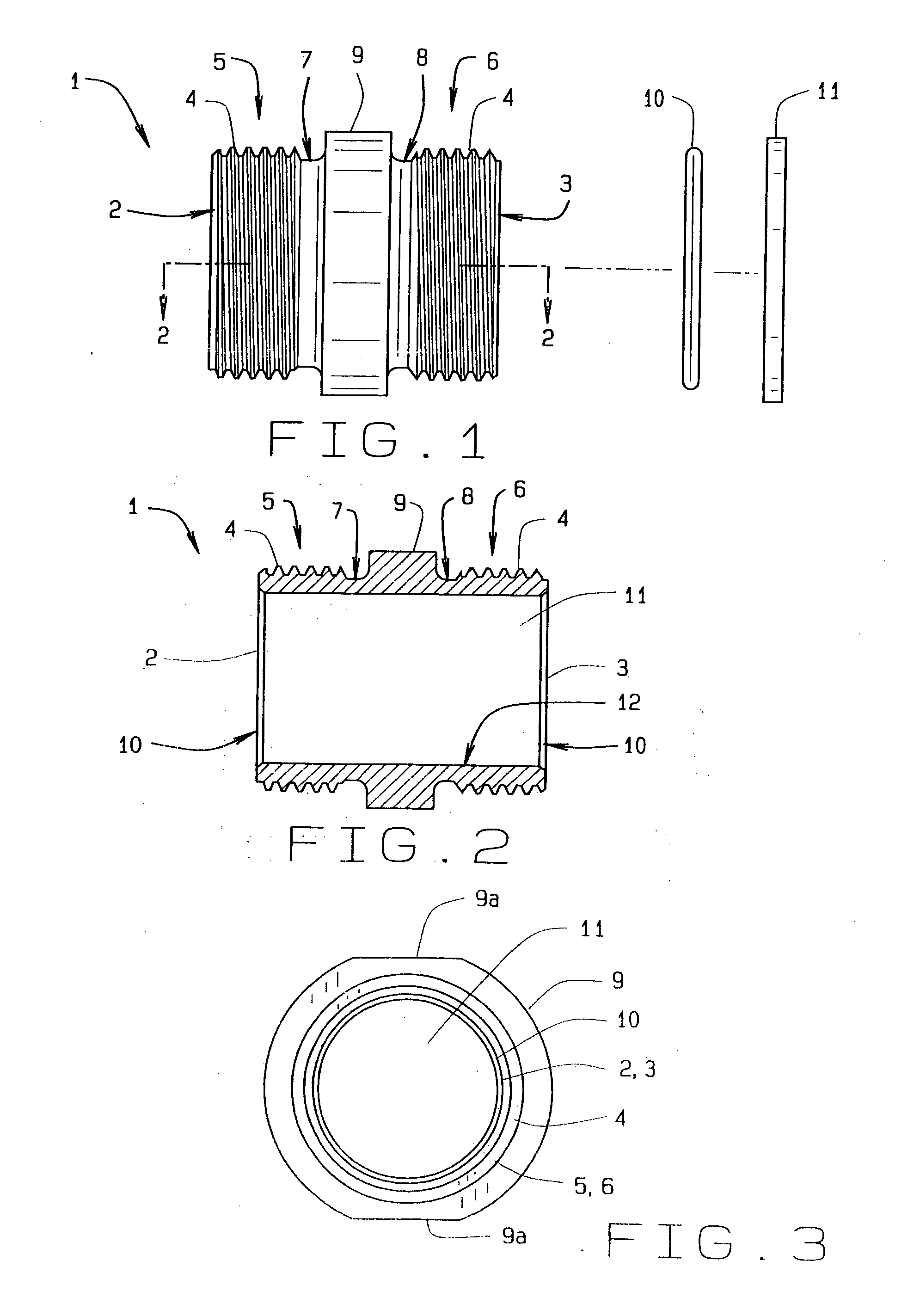 Threaded adaptor