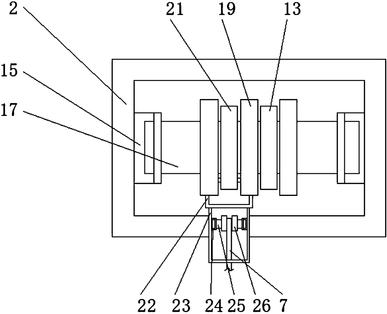 Soft-shelled turtle feeding device