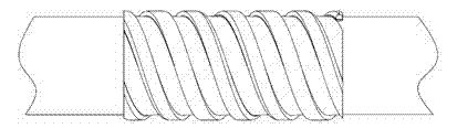 Forming device and forming method of continuous fiber reinforced thermoplastic resin preimpregnation sheet material