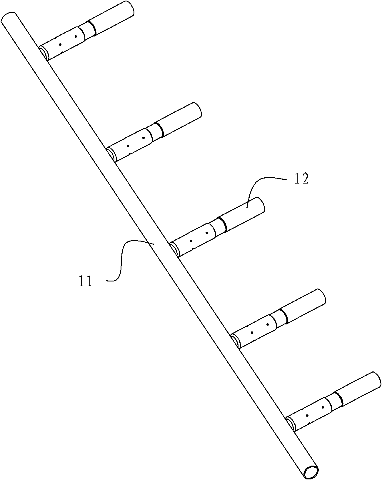 Air conditioner heat exchange system and air conditioner comprising same