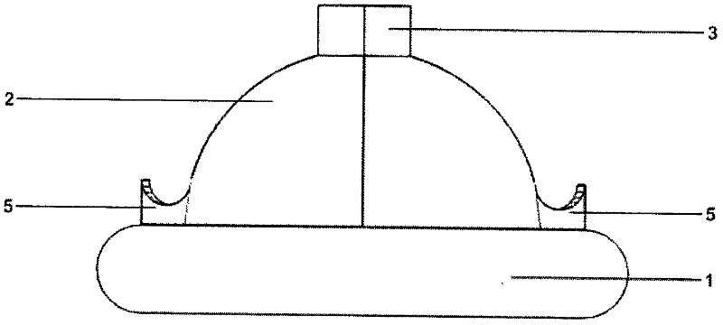 Finger lock type anaesthetic mask