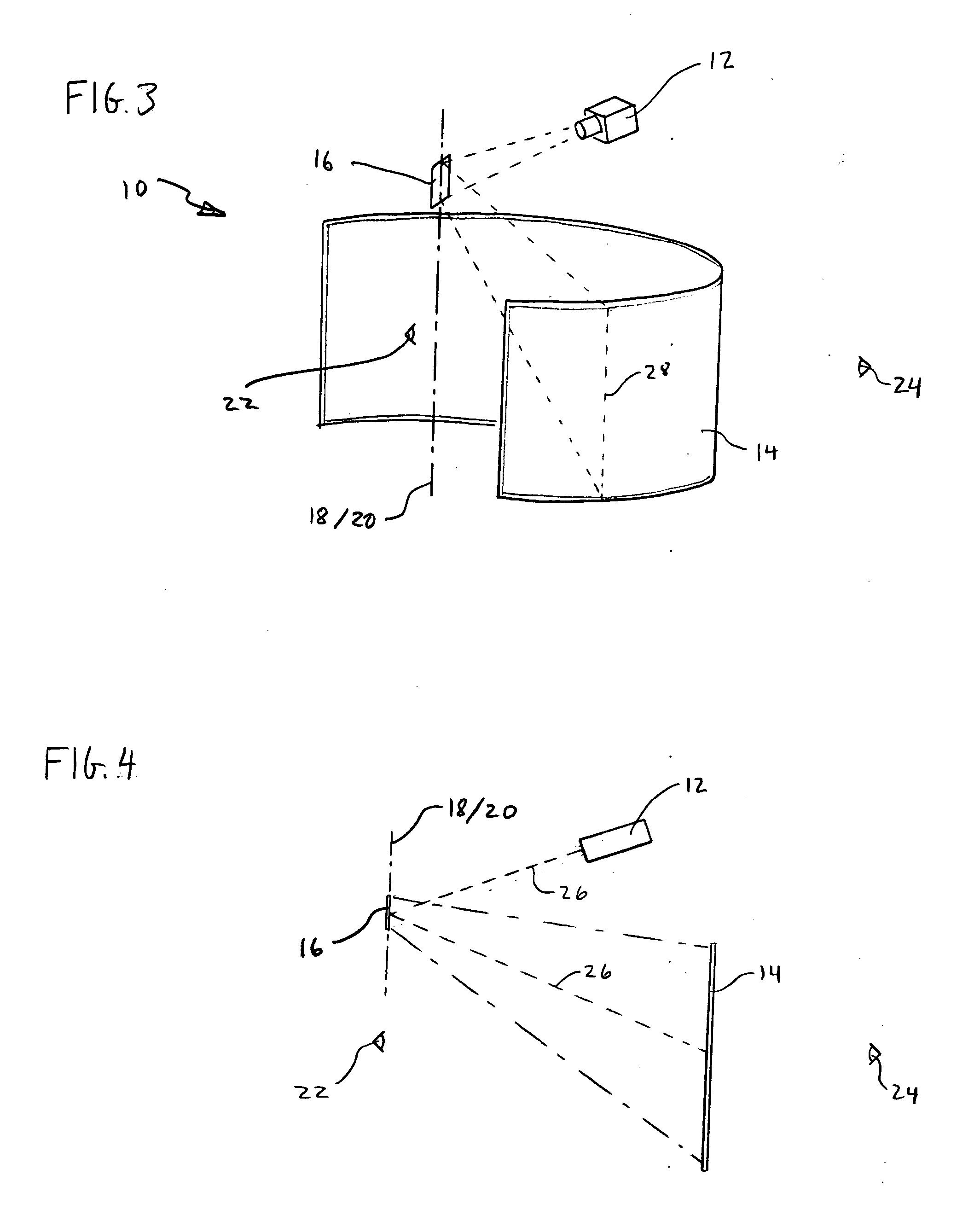 Shuttering system for scanning projectors