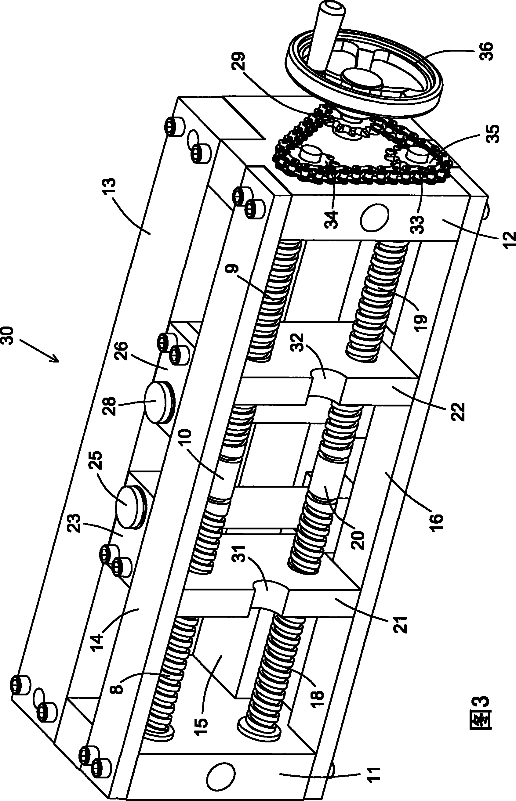 Steel cold bending test machine