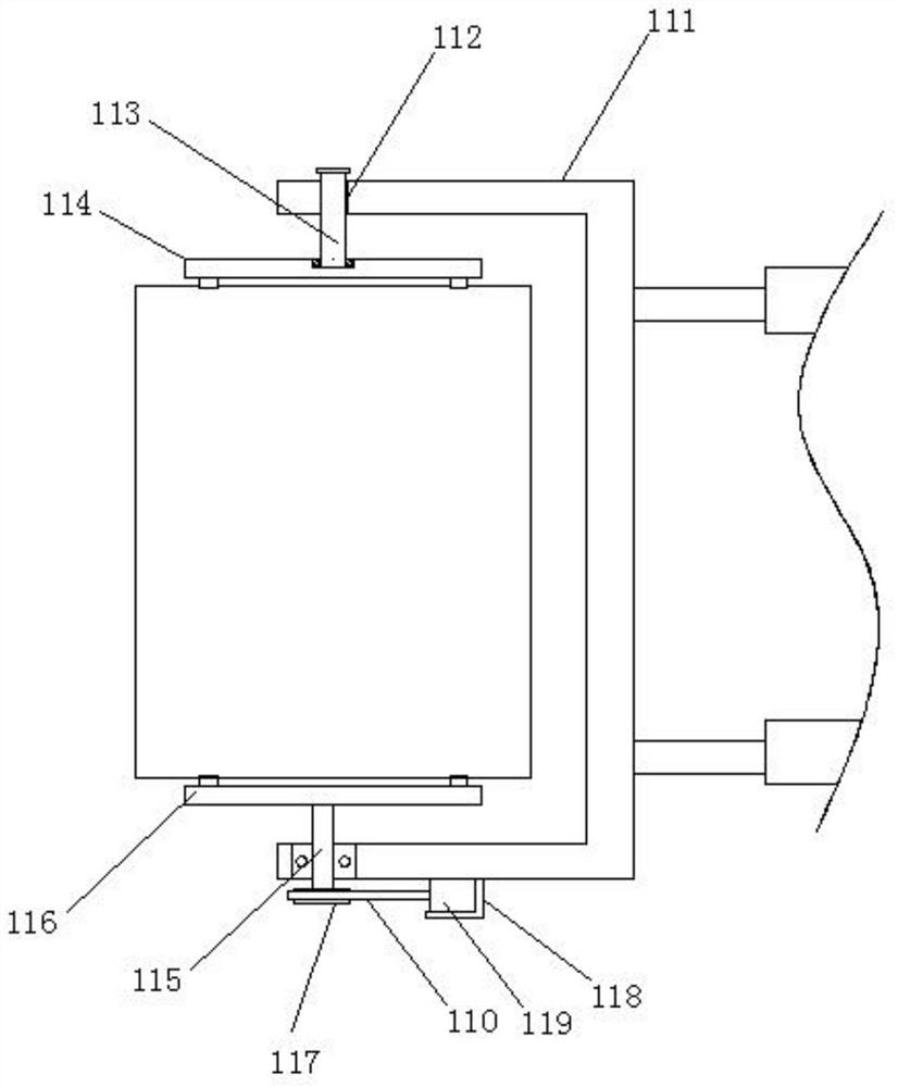 A double-sided cleaning device for optical glass sheet processing