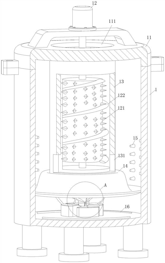 Household garbage incinerator