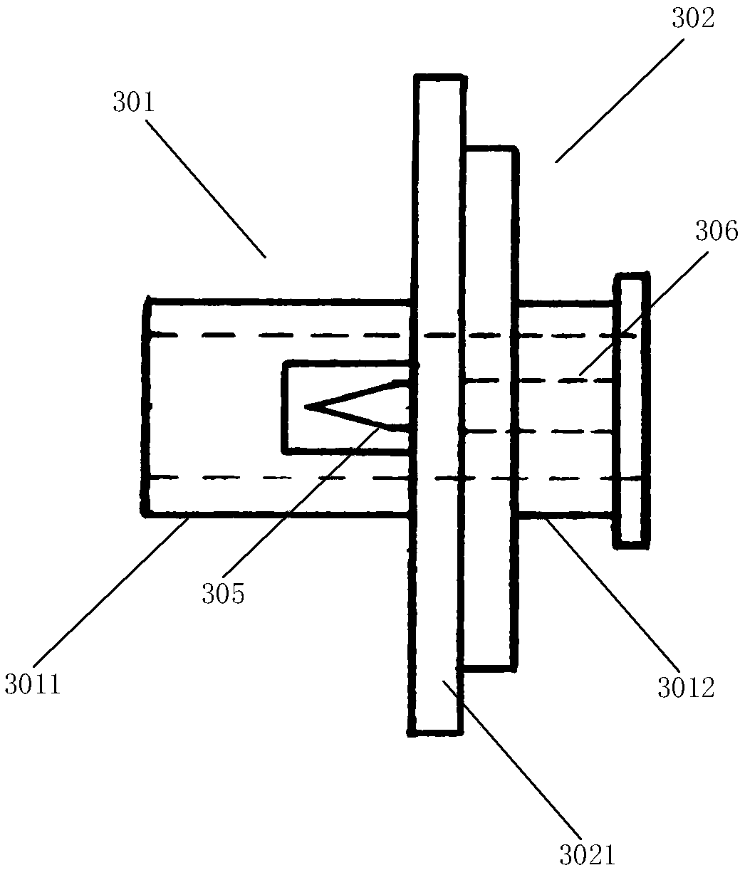 Drainage device and system for controlling concentrated water discharge in water purification process