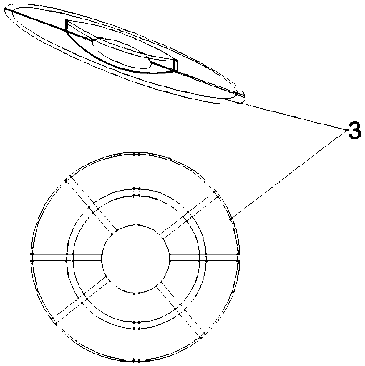 Magnetic levitation vertical shaft disc type coreless wind driven generator