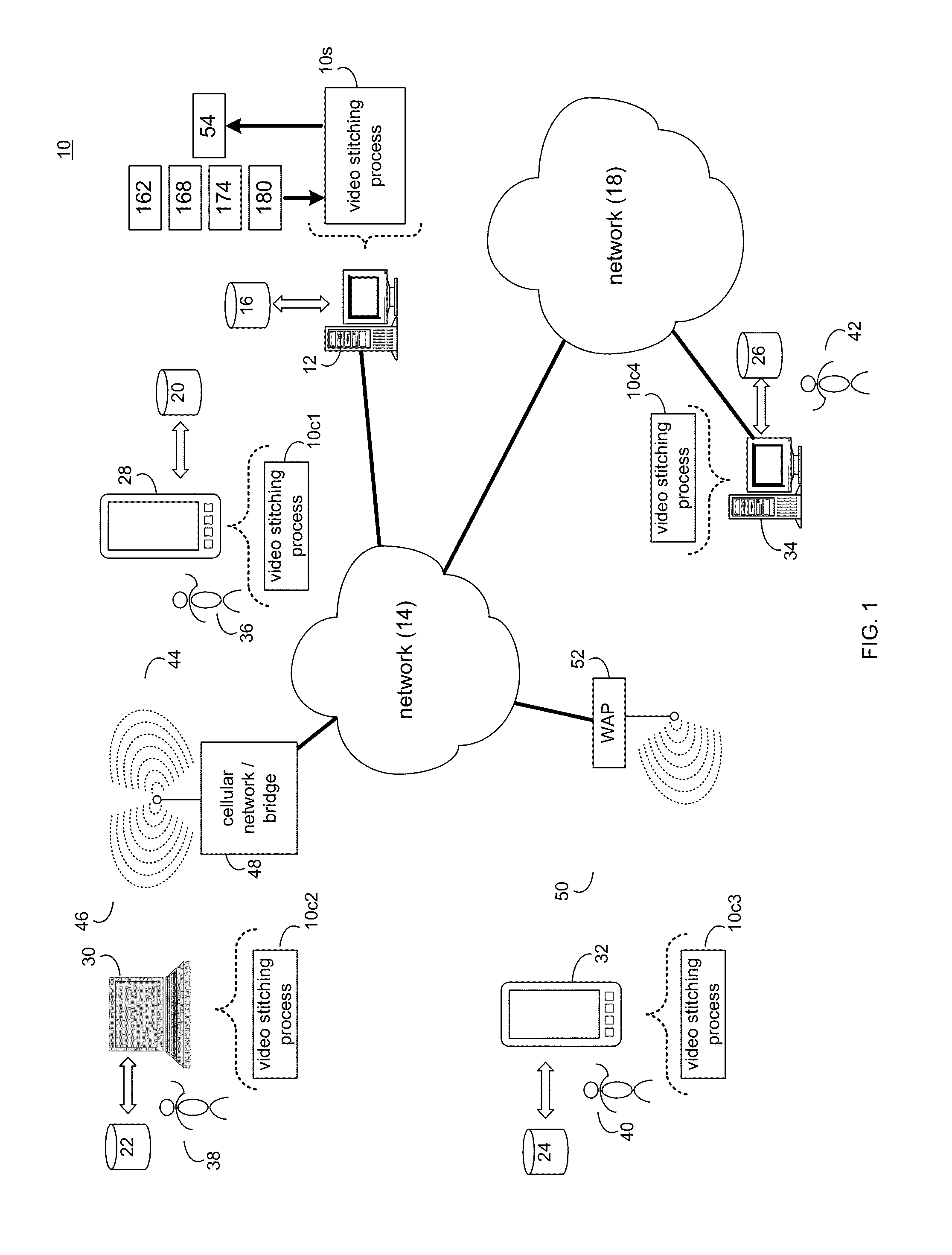 Video stitching system and method