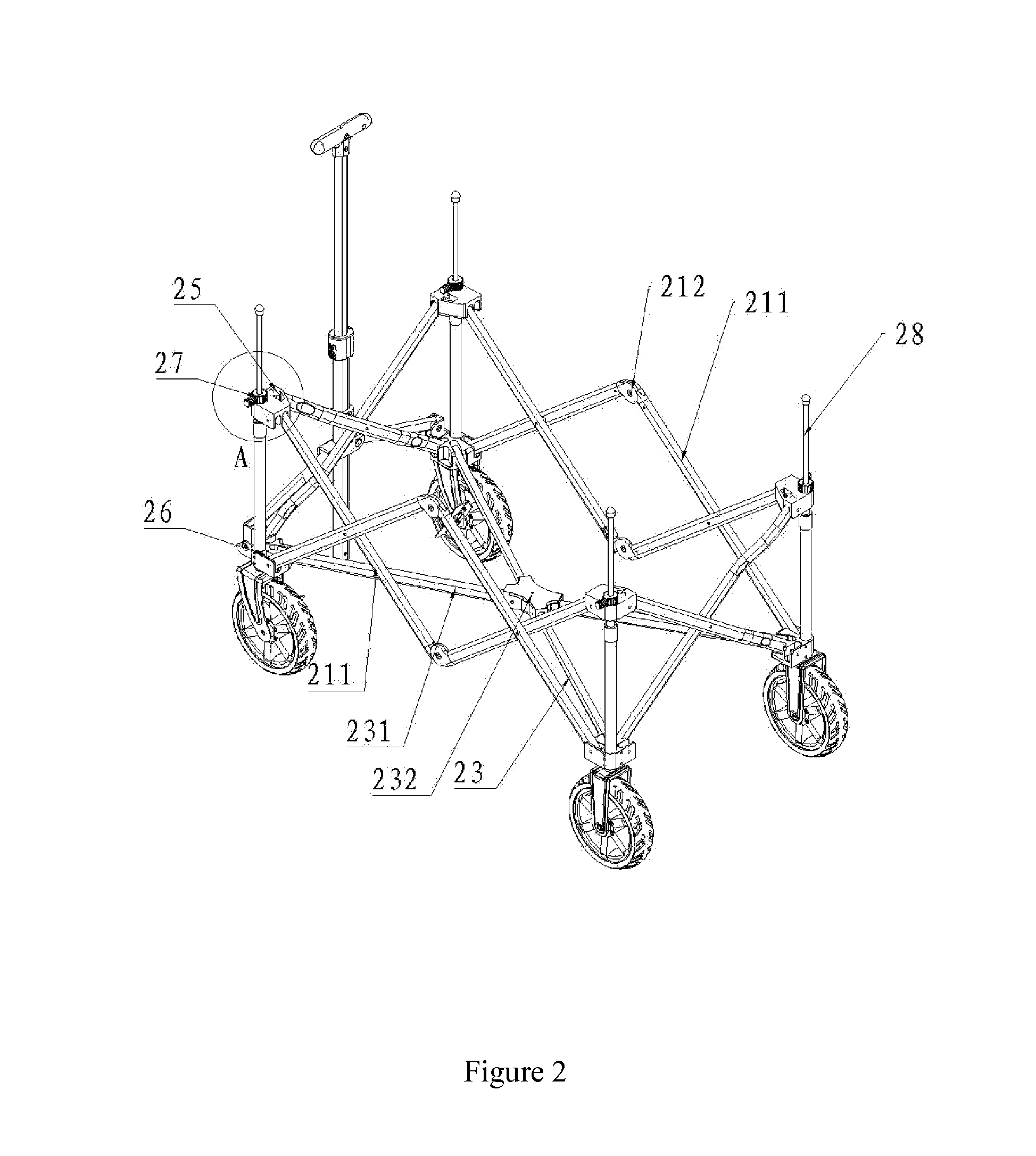 Folding trolley