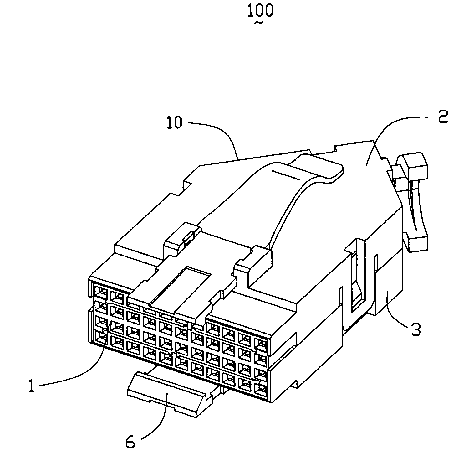 Electrical connector with improved latching structure