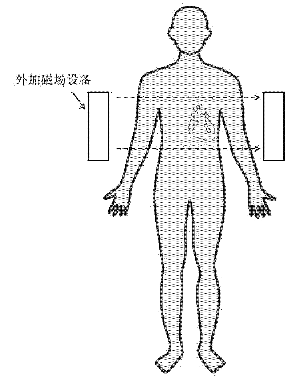 Double-side coated drug eluting stent containing magnetic bottom layer and manufacturing method thereof