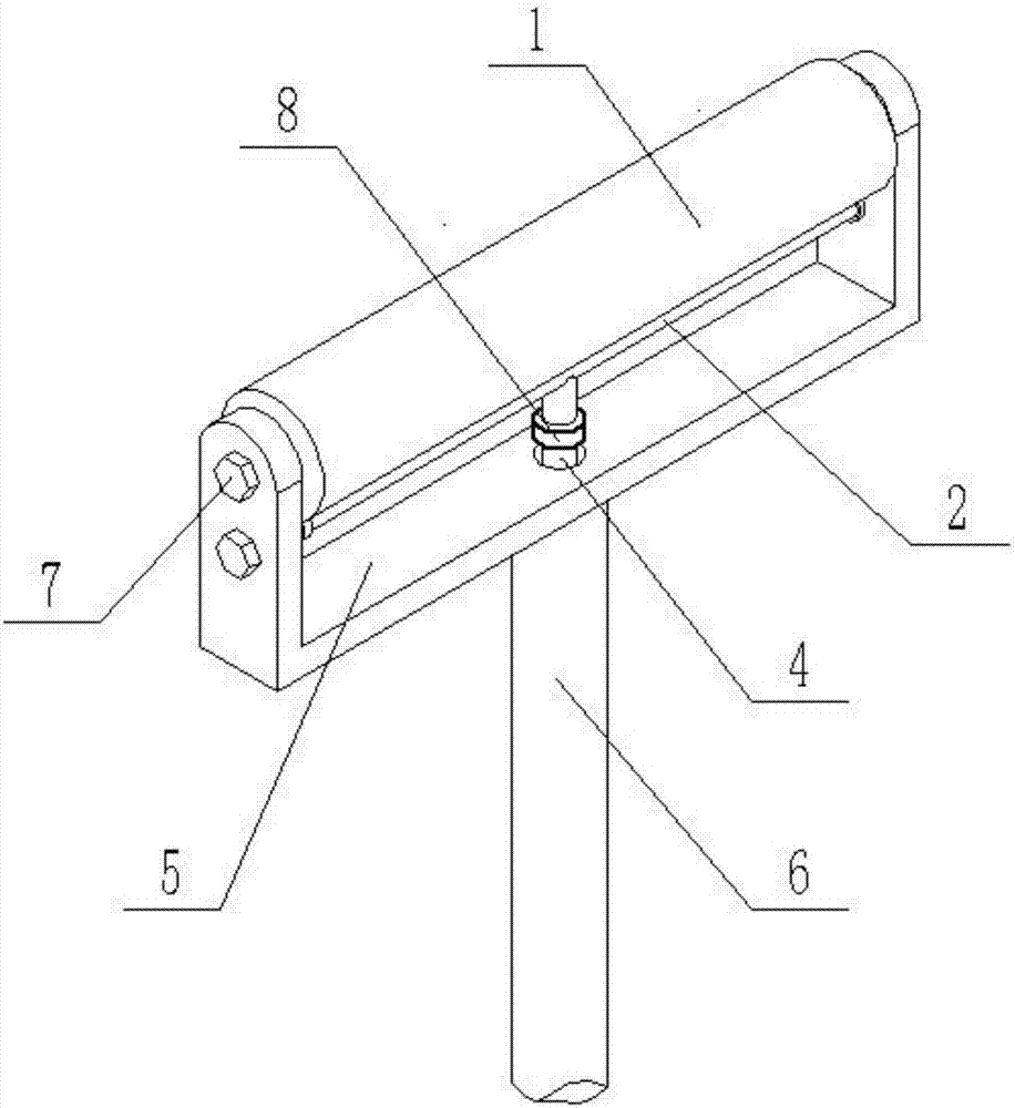 Handheld labor-saving wall brusher