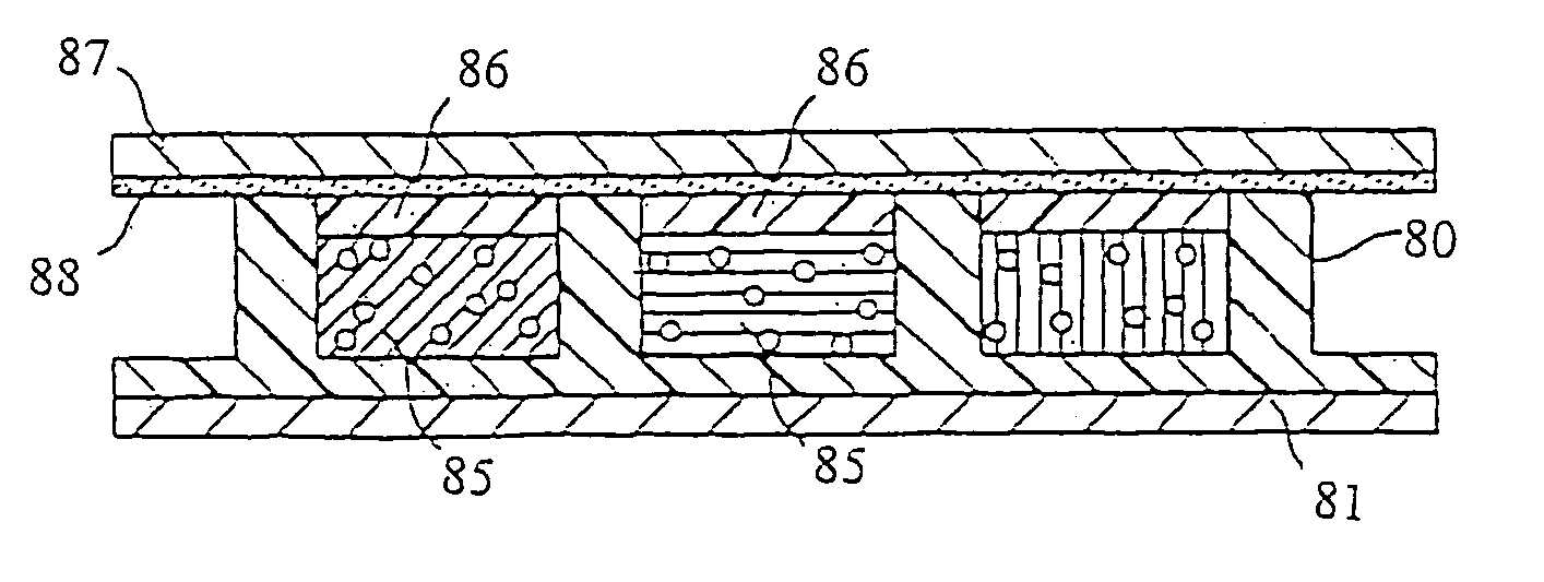 Transmissive or reflective liquid crystal display and process for its manufacture