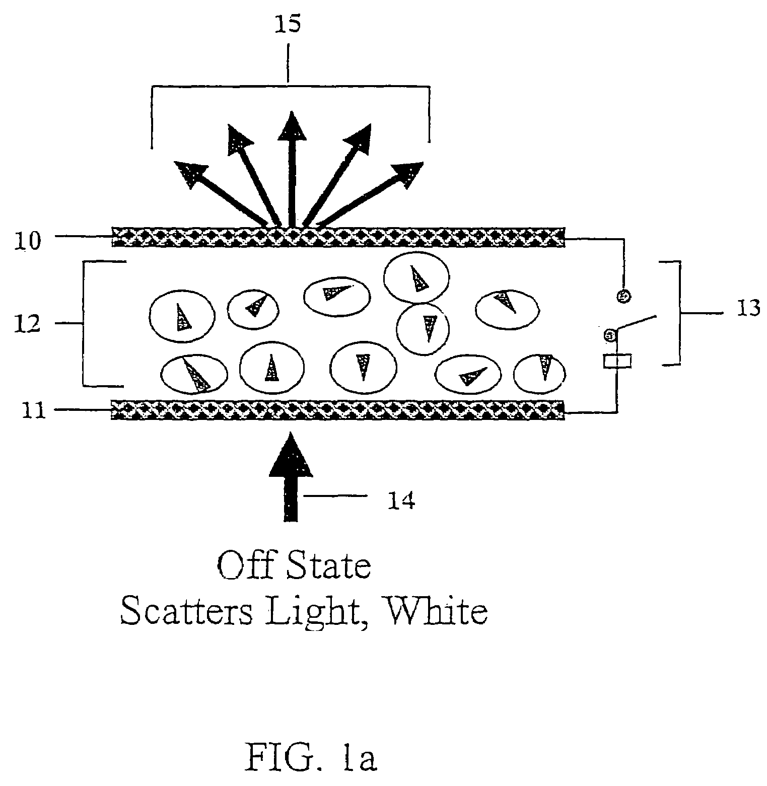 Transmissive or reflective liquid crystal display and process for its manufacture