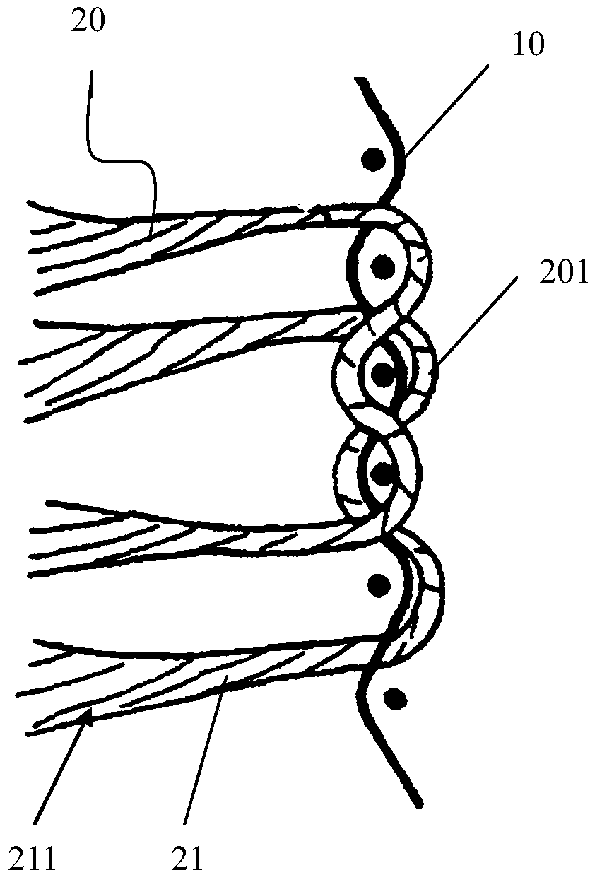 Filtering cloth