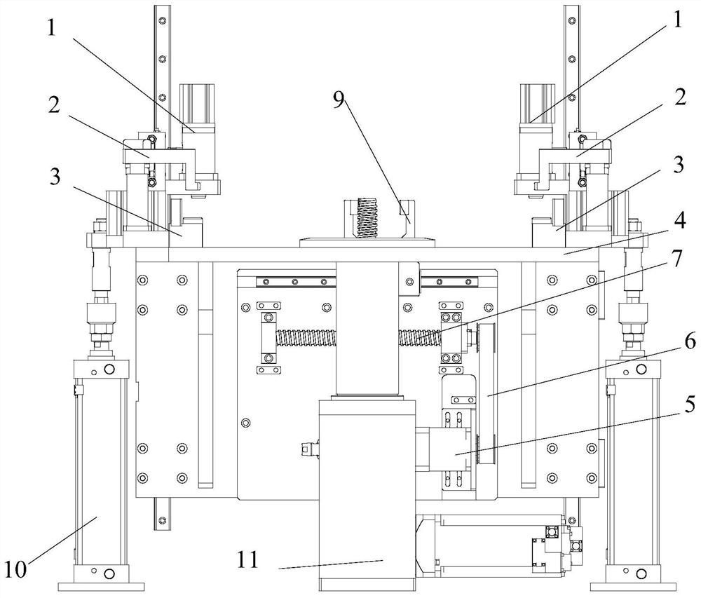 Device and method for twisting end of stator of flat wire motor