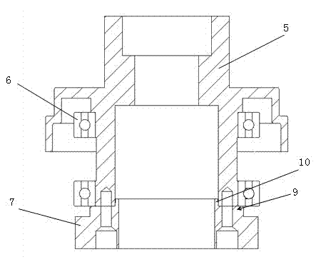 Transmission structure of PTZ (Pan/Tilt/Zoom) camera