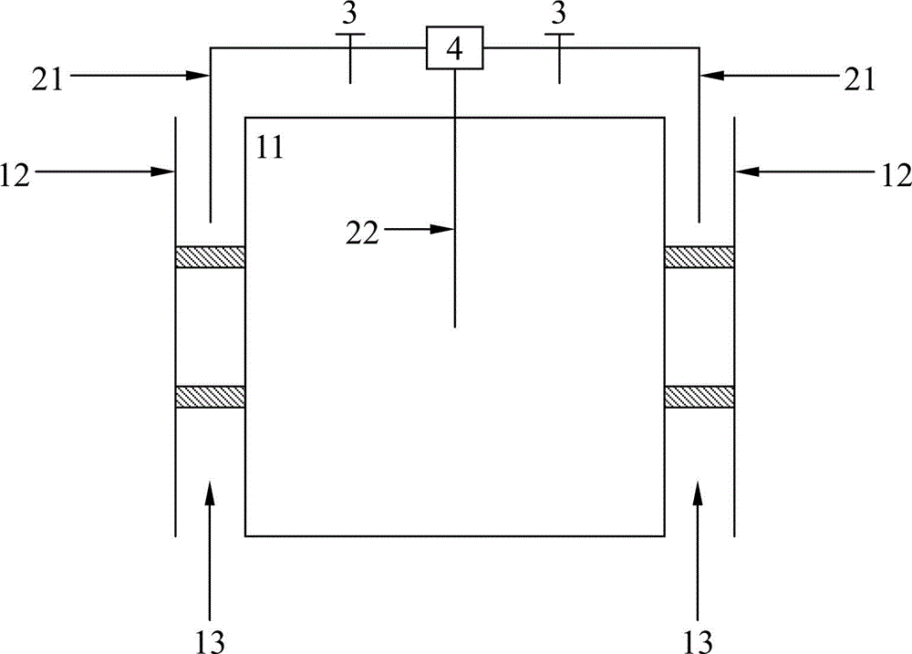 Fresh air device for building with air space layers in enclosure wall body and use method of fresh air device