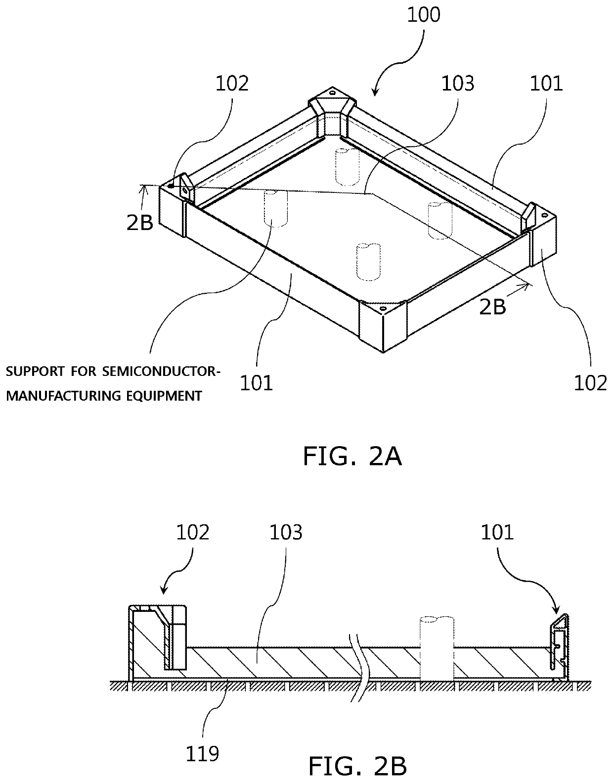 Dike for semiconductor/lcd manufacturing and processing equipment