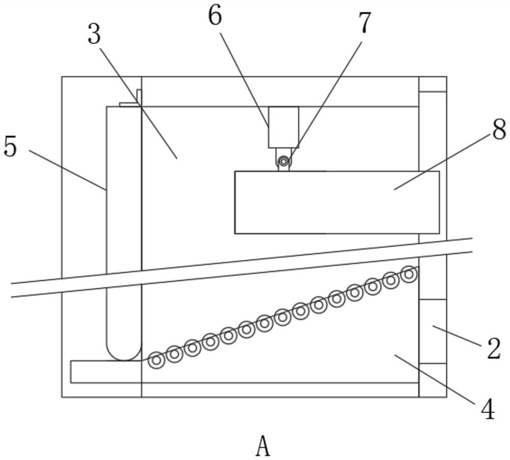 High-rise intelligent compact shelf and goods taking method