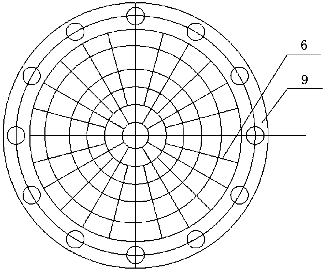 Dry deslagging and dry distillation furnace for small oil shale grains