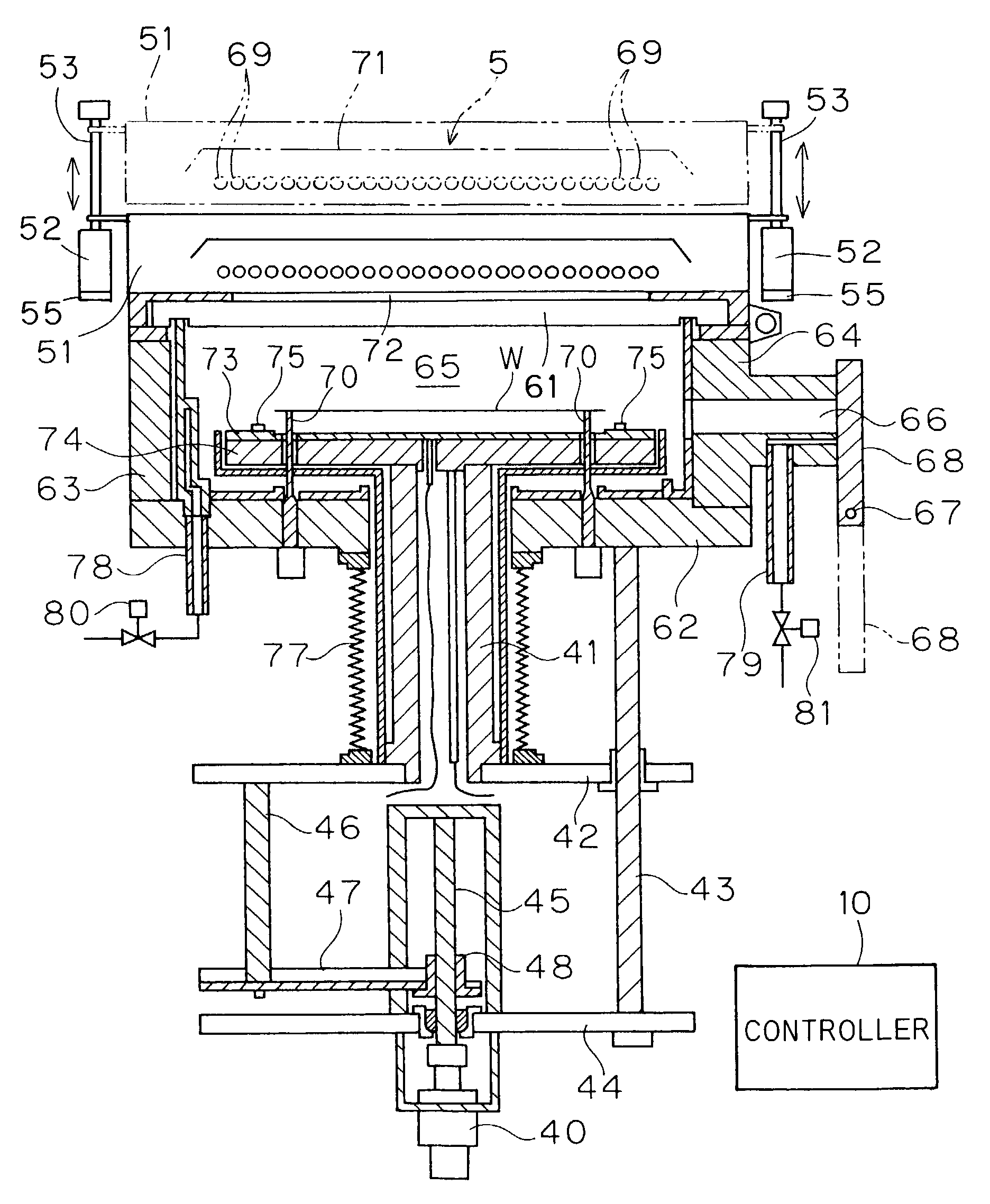 Thermal processing apparatus and thermal processing method
