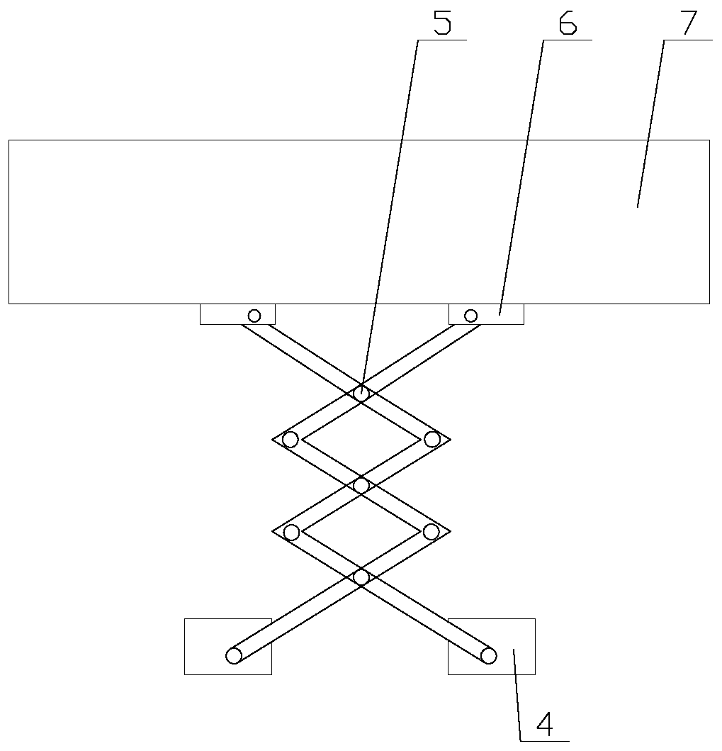 A safe communication iron tower with lightning rod protection function