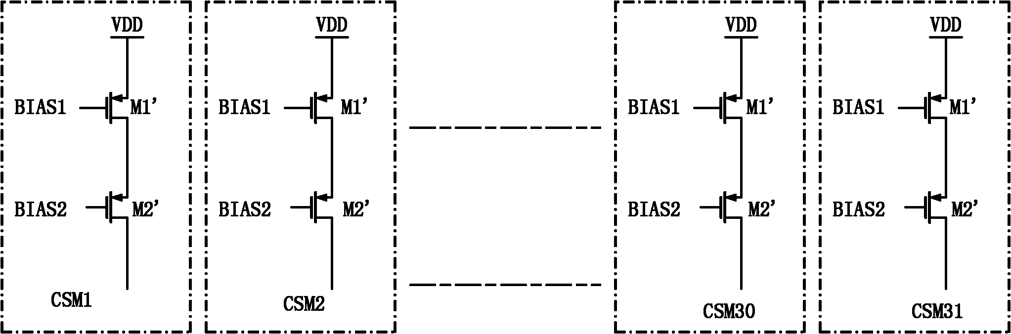 Dynamic correction circuit for current source of current-steering digital-to-analog convertor