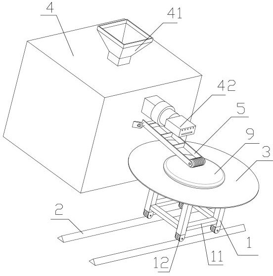 Bottom cover manufacturing device suitable for inspection well