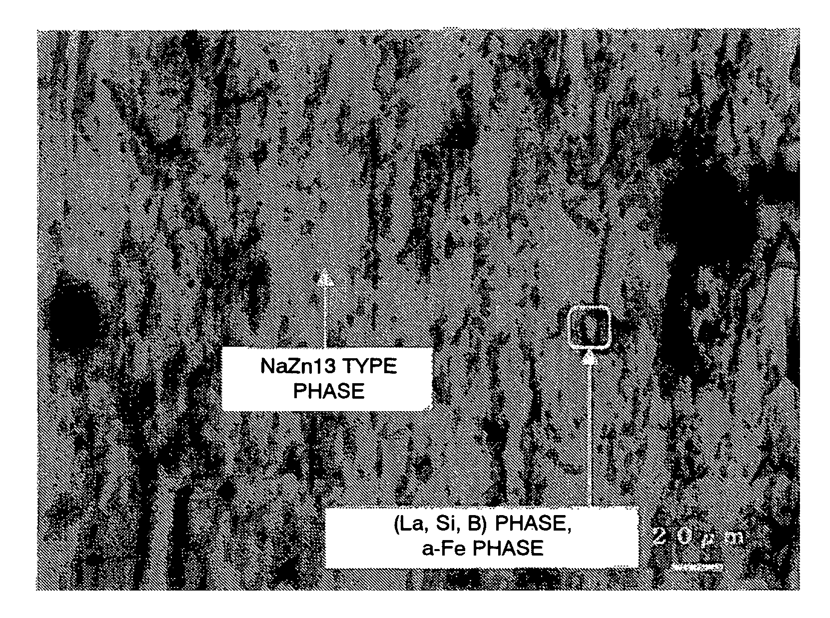 Magnetic refrigeration material and method of manufacturing thereof