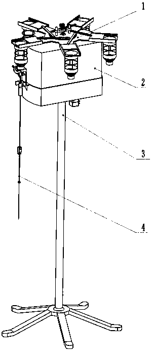 Medical automatic liquid change infusion frame