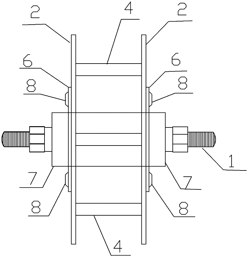 Adjustable hub structure of bicycle