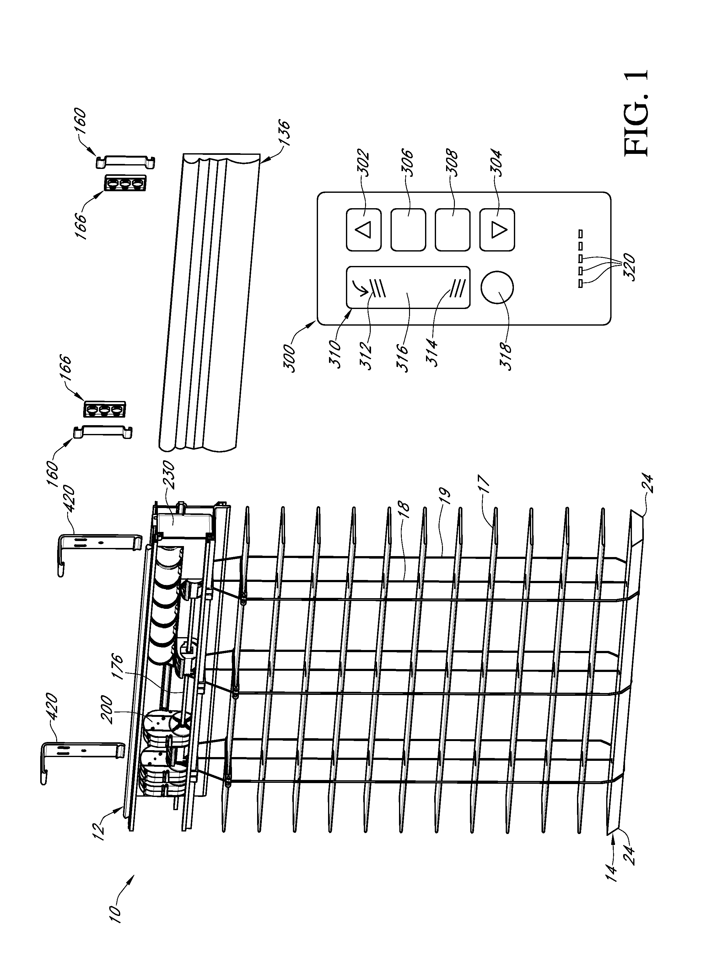 Battery powered venetian and roman shade system and methods of use