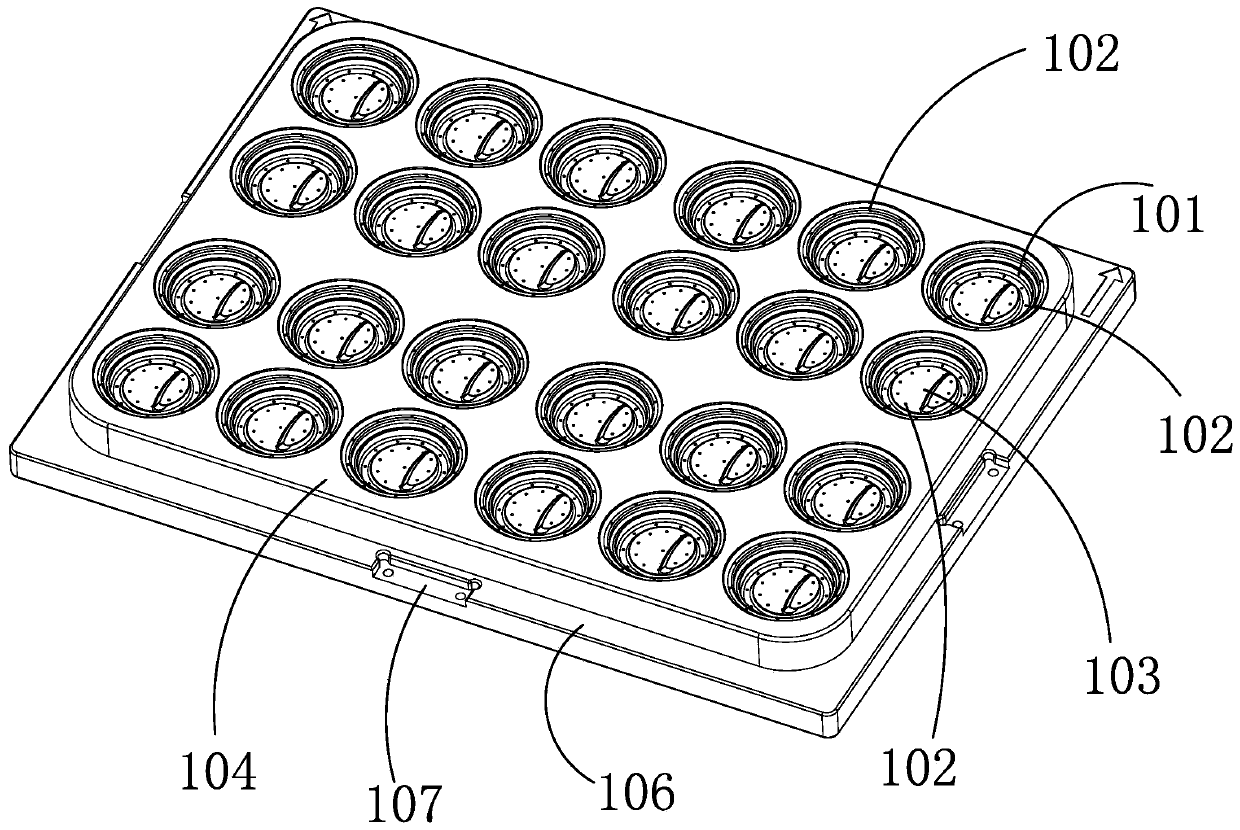 Pulp molding production line and processing method