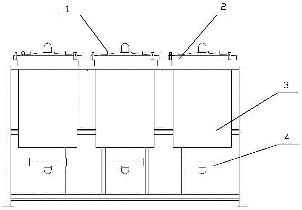 High efficiency, environmental protection and energy saving biomass carbon making unit