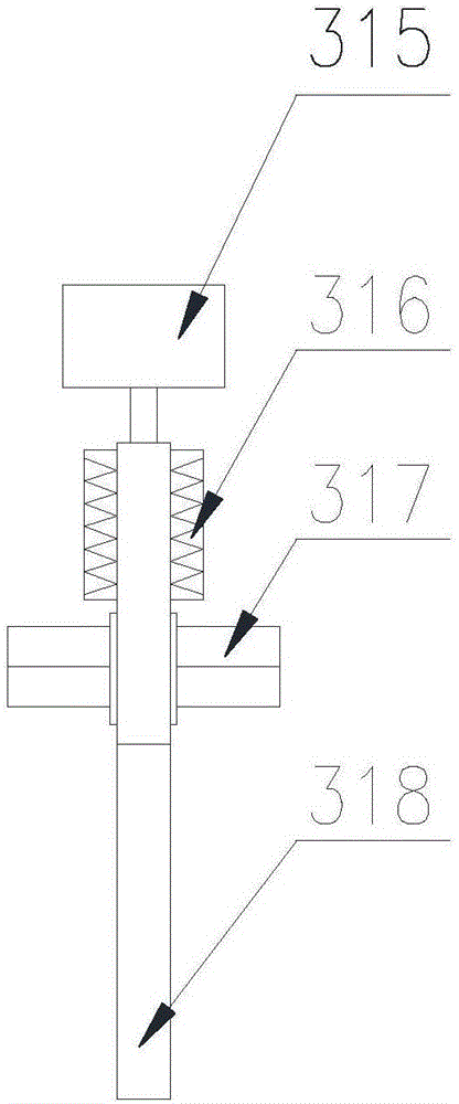 Mechanical grate type waste gasifying and incinerating system and synthesized gas straight tube combustion chamber