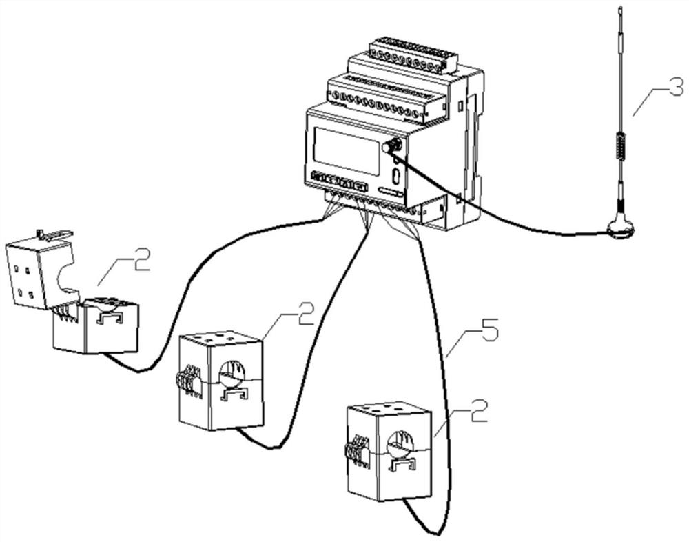 Intelligent environment-friendly working condition monitoring device